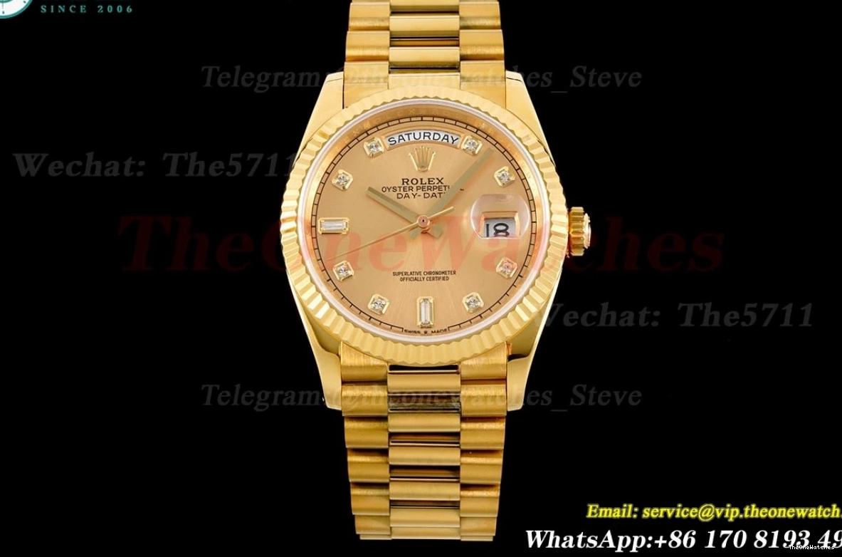 Gold A2836 Dia Pres RAF 36mm DayDate YG YG 0111